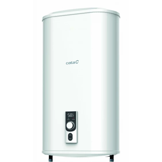 Termo eléctrico Cata CTRS-50 E-SMART REV SLIM, 47 litros, 2.000 W, multiposición, clase B, blanco