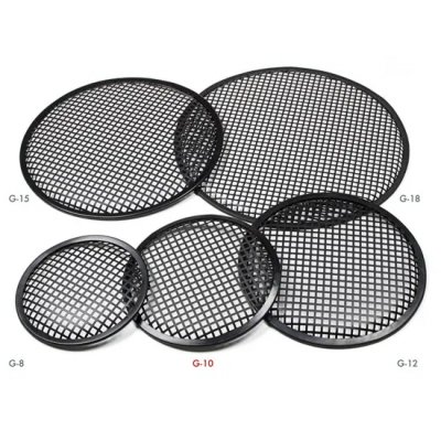 Rejilla metálica G-18 | Tamaño 18 pulgadas | Robusta y duradera | Ideal para protección de altavoces de gran formato
