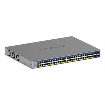 GS752TXP Gestionado L2/L3/L4 10G Ethernet (100/1000/10000) Energía sobre Ethernet (PoE) Negro