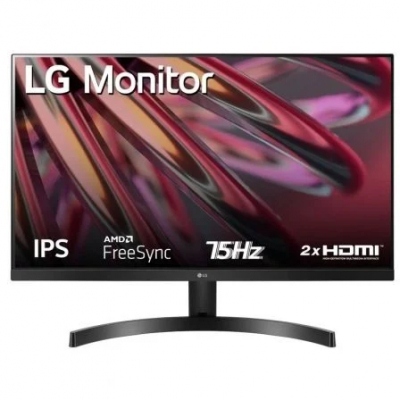 Monitor LG 27MK60MP-B 27/ Full HD/ Negro