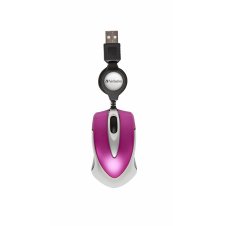 Raton Verbatim Go Mini ratón USB tipo A Í?ptico 1000 DPI 49021