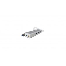Approx Adaptador USB Sound Card TARJETA DE SONIDO + USB 3.0 HUB APPUSB51HUB