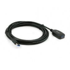 Cable Equip Usb-a/m A Usb-a/h 5m Negro