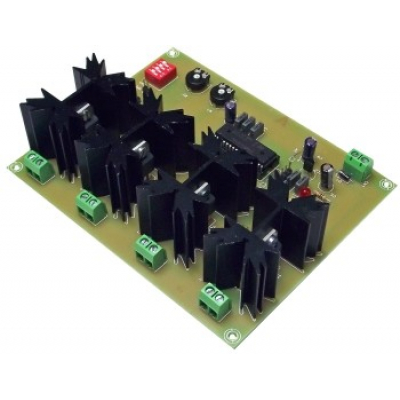 Automatismo Regulador Tiras led belen 12V 4Amp 4 salidas R-46