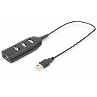 Concentrador USB 2.0, 4 puertos