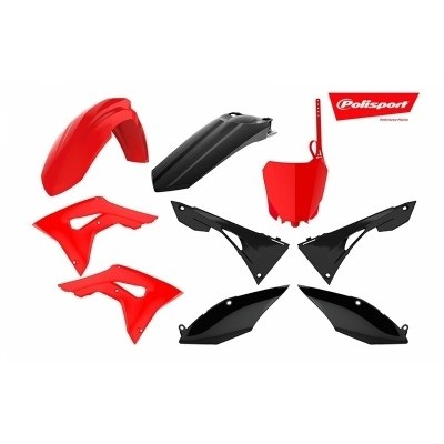 Kit de plástica Polisport CRF250/450R 18-19 Rojo / Negro 90833