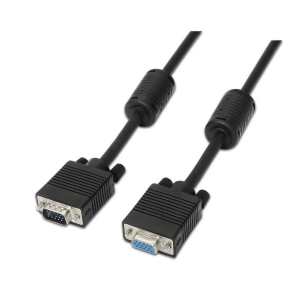 Aisens Cable Svga Con Ferrita Hdb15/M-Hdb15/H Negro 1,8M