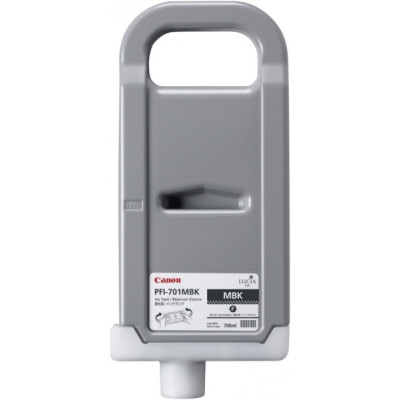 Canon PFI701 Negro Mate Cartucho de Tinta Original - 0899B001/PFI-701MBK