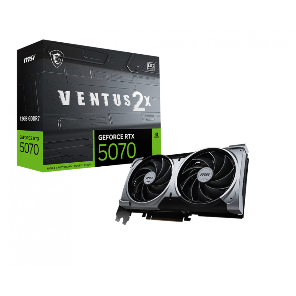 GeForce RTX 5070 12G VENTUS 2X OC NVIDIA 12 GB GDDR7