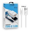 CARGADOR USB 3.0 A CON CABLE TYPE C INCLUIDO QC-2457