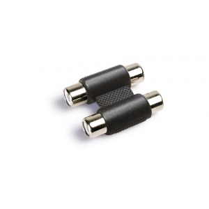 Adaptador de audio 2 RCA estéreo hembra a 2 RCA estéreo hembra Fonestar AA-460-2