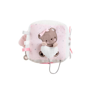 Cubo de peluche Dream Big Rosa