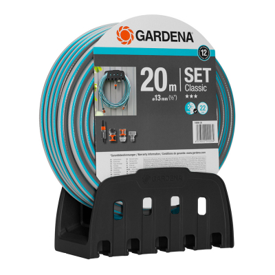 Kit manguera de jardin classic 20 m (1/2 13 mm)