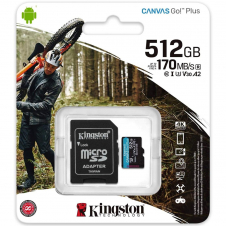 Memoria Micro SDXC 512GB Kingston Go Plus 170R A2 U3 V30