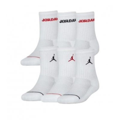 Calcetín NIKE JHB JORDAN LEGEND CREW 6PK BJ0343 001 Blanco
