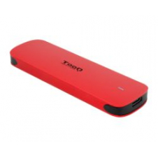 Caja Tooq Ssd M.2/nvme/pcie Usb-c 3.1 Roja