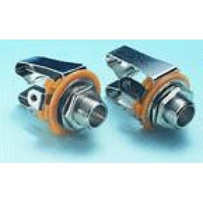 Conector JACK 6,3mm Hembra Stereo Chasis
