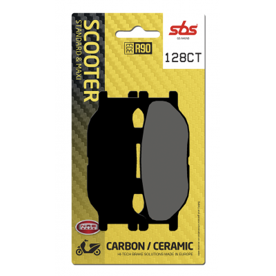 CT Scooter Carbon Tech Organic Brake Pads SBS 128CT