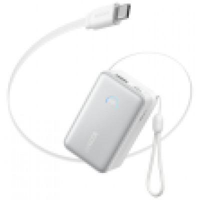 POWERBANK ANKER NANO 10000 MAH 45W CON CABLE USB-C RETRACTIL