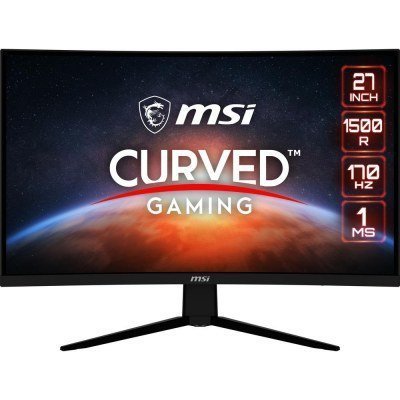 Msi monitor gaming msi g273cq. 27pulgadas curvo 1500r. va. 2560x1440 (wqhd).170hz.