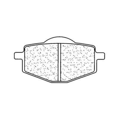 Juego de pastillas sinterizadas CL BRAKES (2284S4) 2284S4