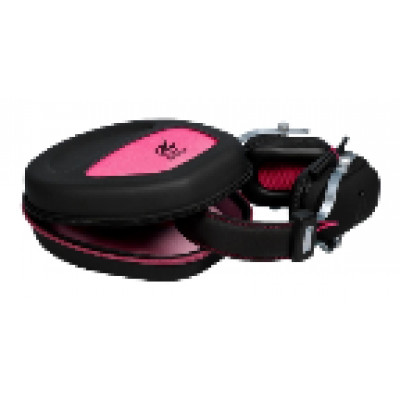 FUNDA AURICULARES GAMING PORT AROKH NEGRO/ROSA