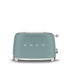 Smeg TSF01EGMEU tostadora 6 2 rebanada(s) 950 W Cromo, Verde