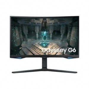 Monitor Inteligente Gaming Curvo Samsung Odyssey G6 S27BG650EU 27"/ QHD/ 1ms/ 240Hz/ VA/ Multimedia/ Negro