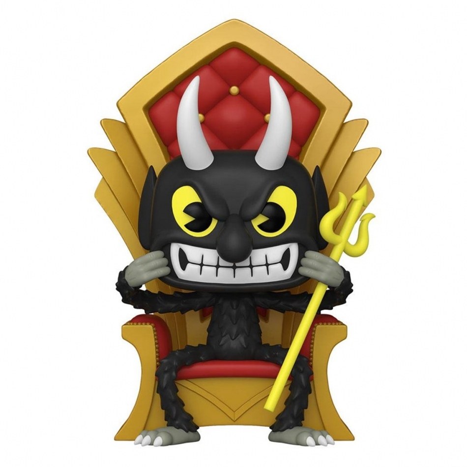 Funko pop deluxe cuphead devil in throne demonio en el trono 61416