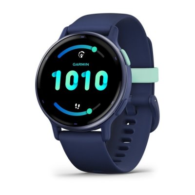 Vivoactive 5 3,05 cm (1.2) AMOLED Digital 390 x 390 Pixeles Pantalla táctil Azul Wifi GPS (satélite)