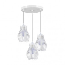 Plafon Ragusa Blanco 3xe27 Regx36x36cm