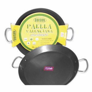 Paellera Guison 36 cm, inducción , antiadherente, inox