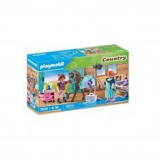 Playmobil country - veterinaria de caballos