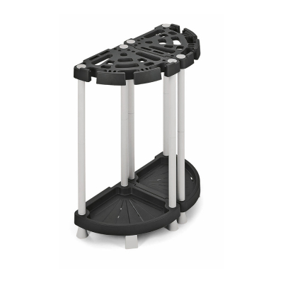 Porta herramientas de jardin aluminio / pvc 73 x 37,5 x 77,5 cm