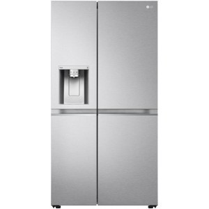 Frigorífico americano LG GSLV91MBAD, 179 x 91 cm, No Frost, display, Metal Fresh, inox