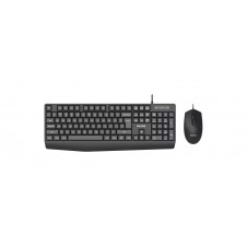 Philips 2000 series SPT6237B/85 teclado Ratón incluido Universal USB QWERTY Negro