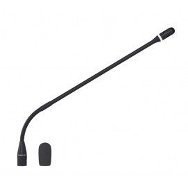 Micrófono de condensador electret unidireccional con anillo luminoso Fonestar MICFLEX-C45LED
