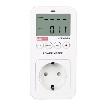 Medidor de Potencia Multifuncion 100-260Vac 16A