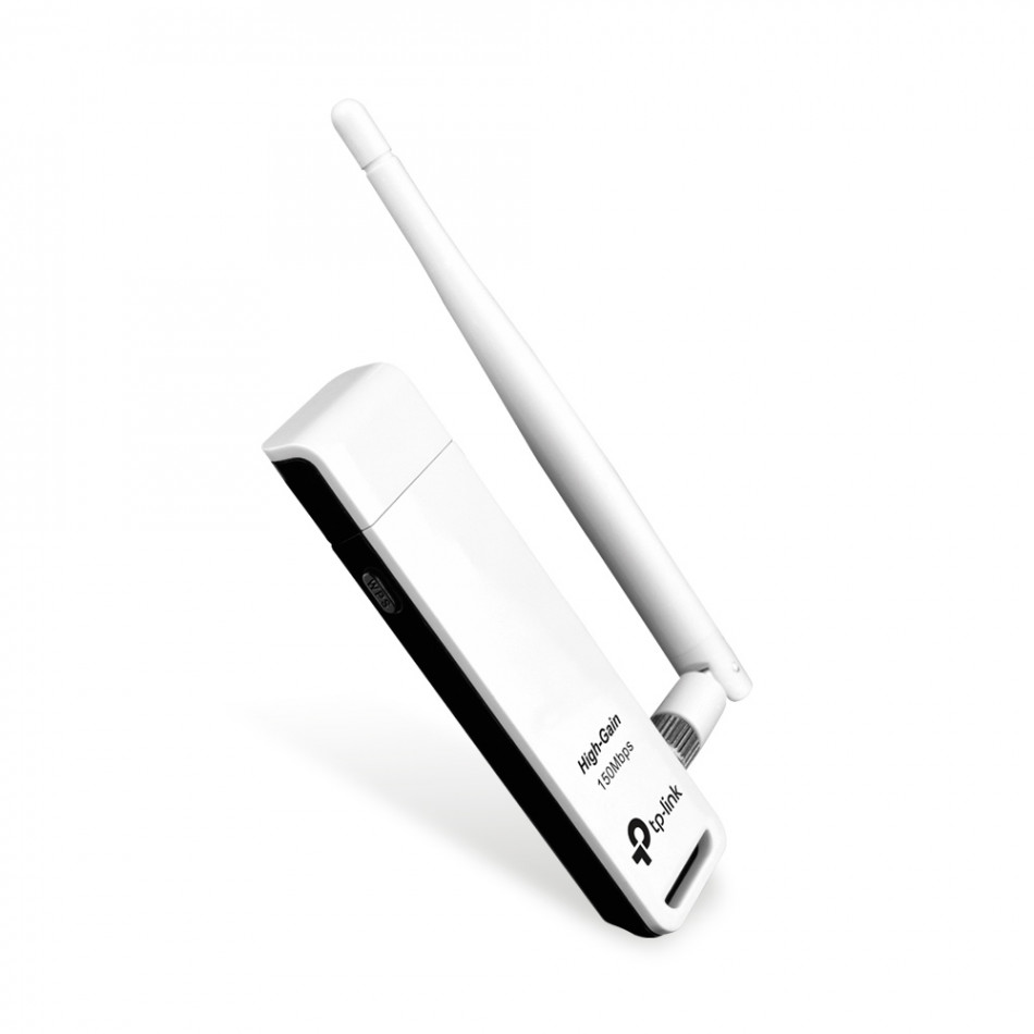 Tp-Link TL-WN722N Adaptador USB Inalambrico N-Lite 150Mbps + Antena