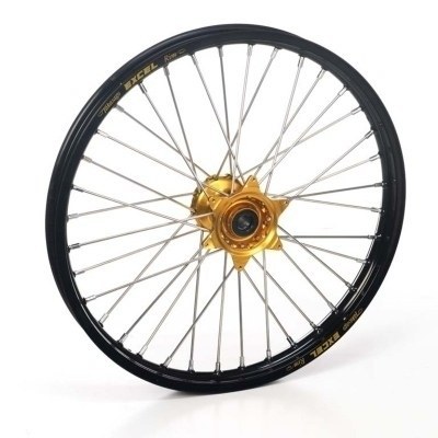 Rueda completa Haan Wheels aro negro 17-5,50 buje oro 1 16410/3/2 116410/3/2