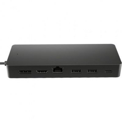 Docking USB Tipo-C HP 50H55AA USB-C/ 1xUSB Tipo-C/ 2xUSB/ 1xHDMI/ 1xDisplayPort/ 1xRJ45/ Negro