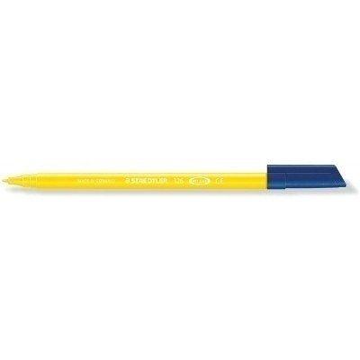 Staedtler Noris 326 Rotulador de Punta Fina - Trazo 1mm Aprox - Tina Base de Agua - Color Amarillo