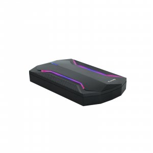 TooQ TQE-2599RGB caja para disco duro externo Carcasa de disco duro/SSD Negro 2.5\1
