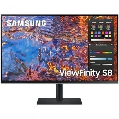 Monitor Profesional Samsung ViewFinity S8 S32B800PXU 32/ 4K/ Negro