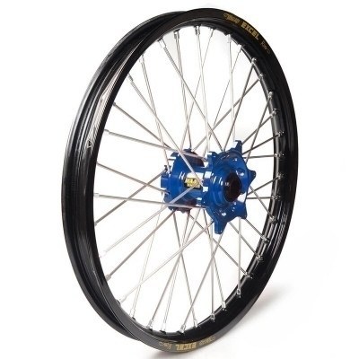 Rueda completa Haan Wheels aro negro 17-2,50 buje azul 1 53049/3/5 1 53049/3/5