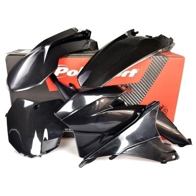 Kit plástica Polisport Ktm negro 90646 8572900005