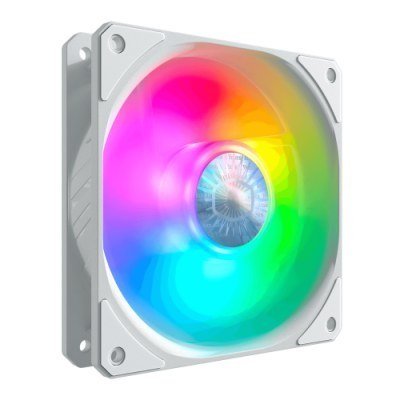 VENT 120X120 COOLERMASTER SICKLEFLOW120 ARGB WH X3 BLANCO/P