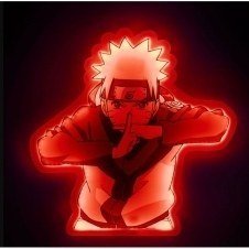 Mural lampara neon teknofun madcow entertainment naruto shippuden 40 cm