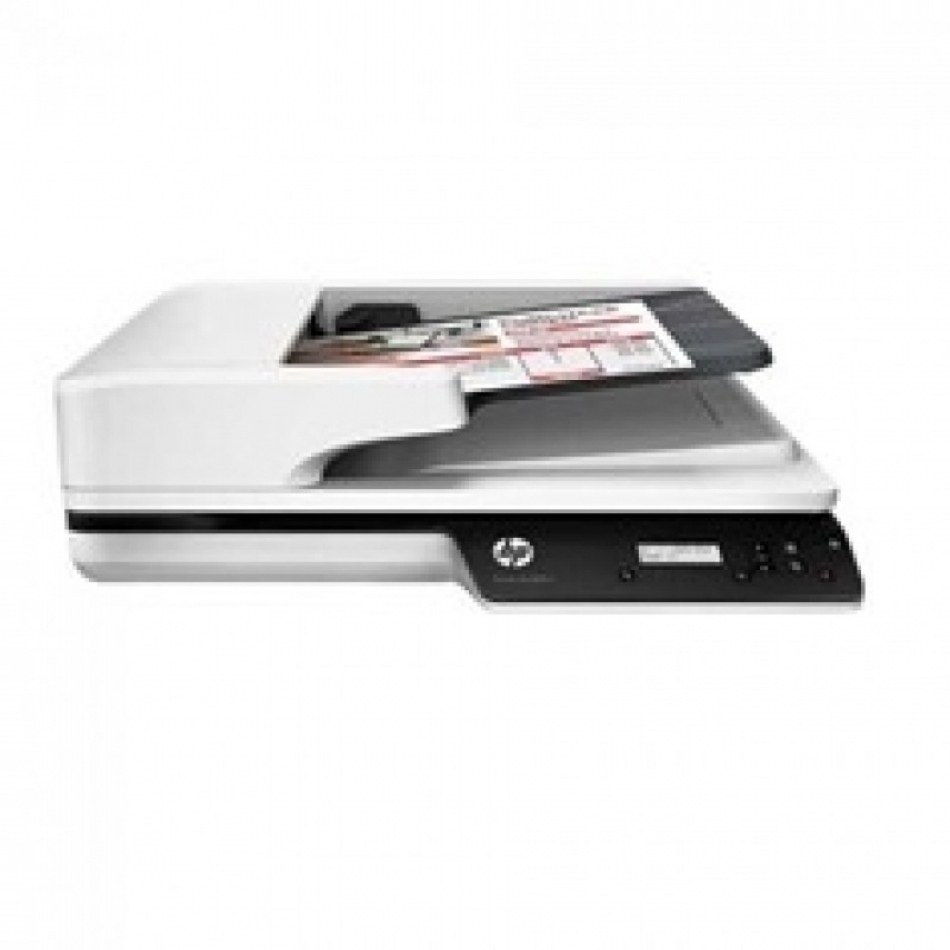 HP Scanjet Pro 3500 f1 - Escáner de documentos - a dos caras - A4/Letter - 1200 ppp x 1200 ppp - hasta 25 ppm (mono) / hasta 25 ppm (color) - Alimentador automático de documentos (ADF) (50 hojas) - ha