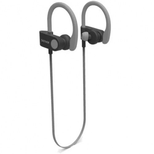 Auriculares Intrauditivos Bluetooth Denver BTE-110/ con Micrófono/ Gris